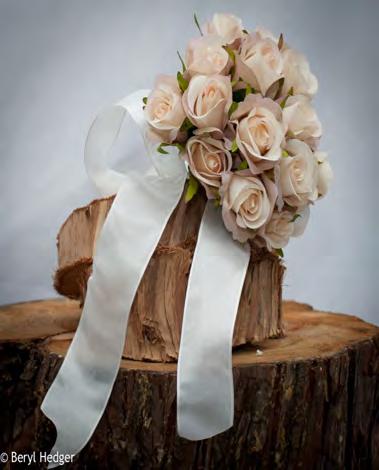 Prices for this arrangement start at $150 for the bridal bouquet and $100 for the