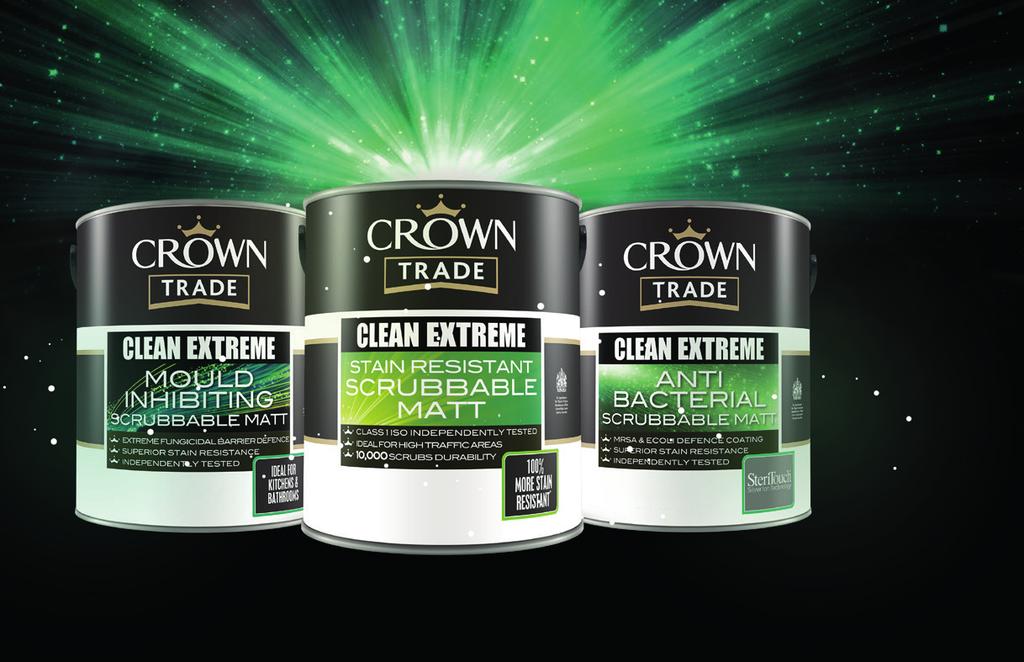 The Right Partner For Your Job Crown Trade offers a complete range of proven premium quality products, ideal for decorating every situation.