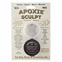COMPLEX Aves- Apoxie Sculpt Clay Great For Apoxie Clay is great for setting materials into bezels.