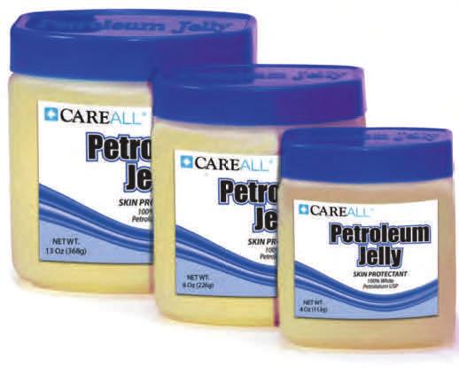 Ointments CAREALL Petroleum Jelly 100% White Petrolatum USP.