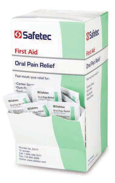 00 Ointments Oral Pain Relief Provides fast mouth sore relief for canker sores, gum
