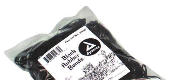 Miscellaneous Black Rubber Bands Made of high quality rubber.