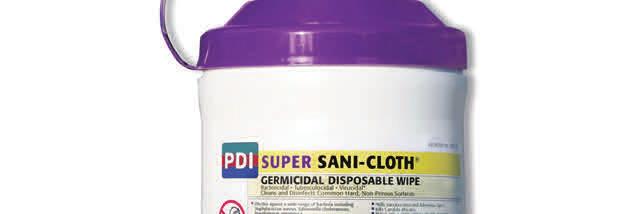 MDS8840128 1 gallon 4/case $75.00 Super Sani-Cloth Large Canister Super Sani-Cloth has been and continues to be a proven and trusted product.