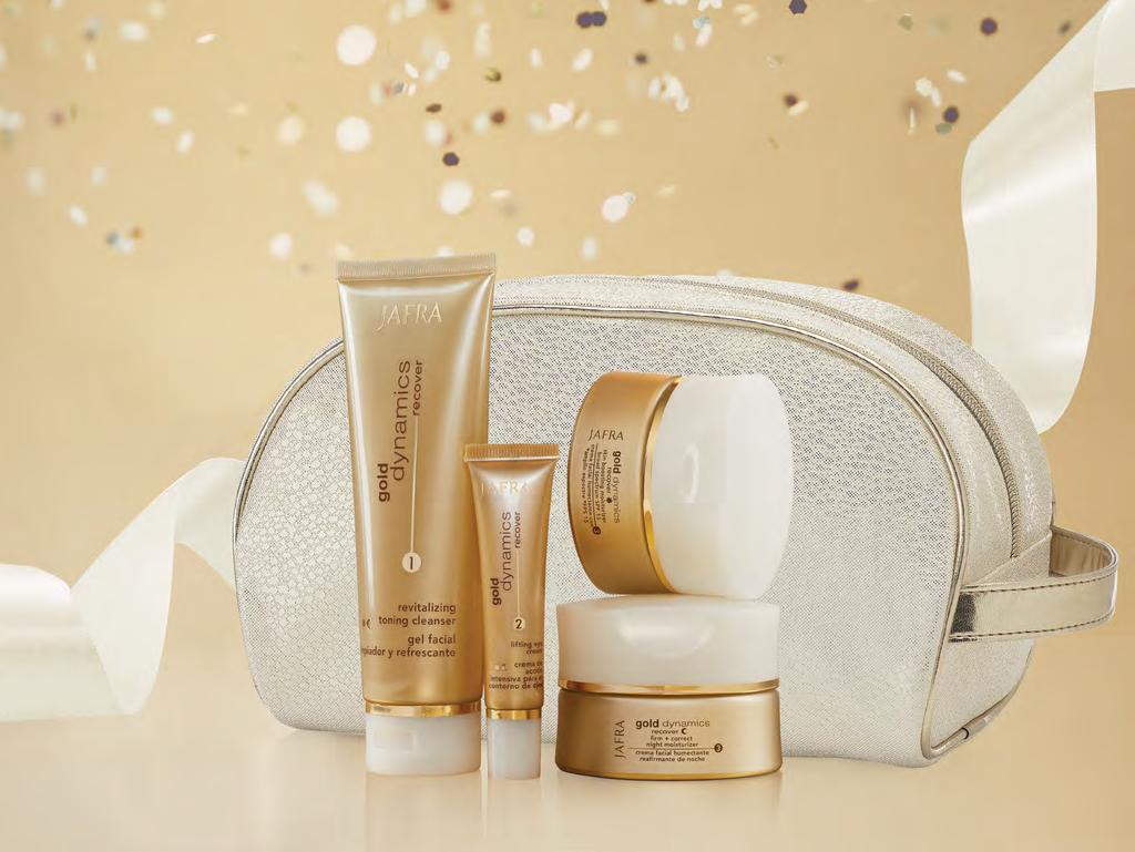 ADVANCED SIGNS OF AGING Happy Anniversary! GOLDEN Gold Dynamics Regimen $119 Retail Value: $159 300913 Includes: Revitalizing Toning Cleanser 4.2 fl. oz.