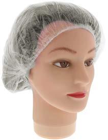 cap, protects hair during facial