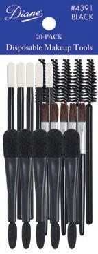 8 pk 9503 Disposable makeup brush set, 20pk 9407 Eye