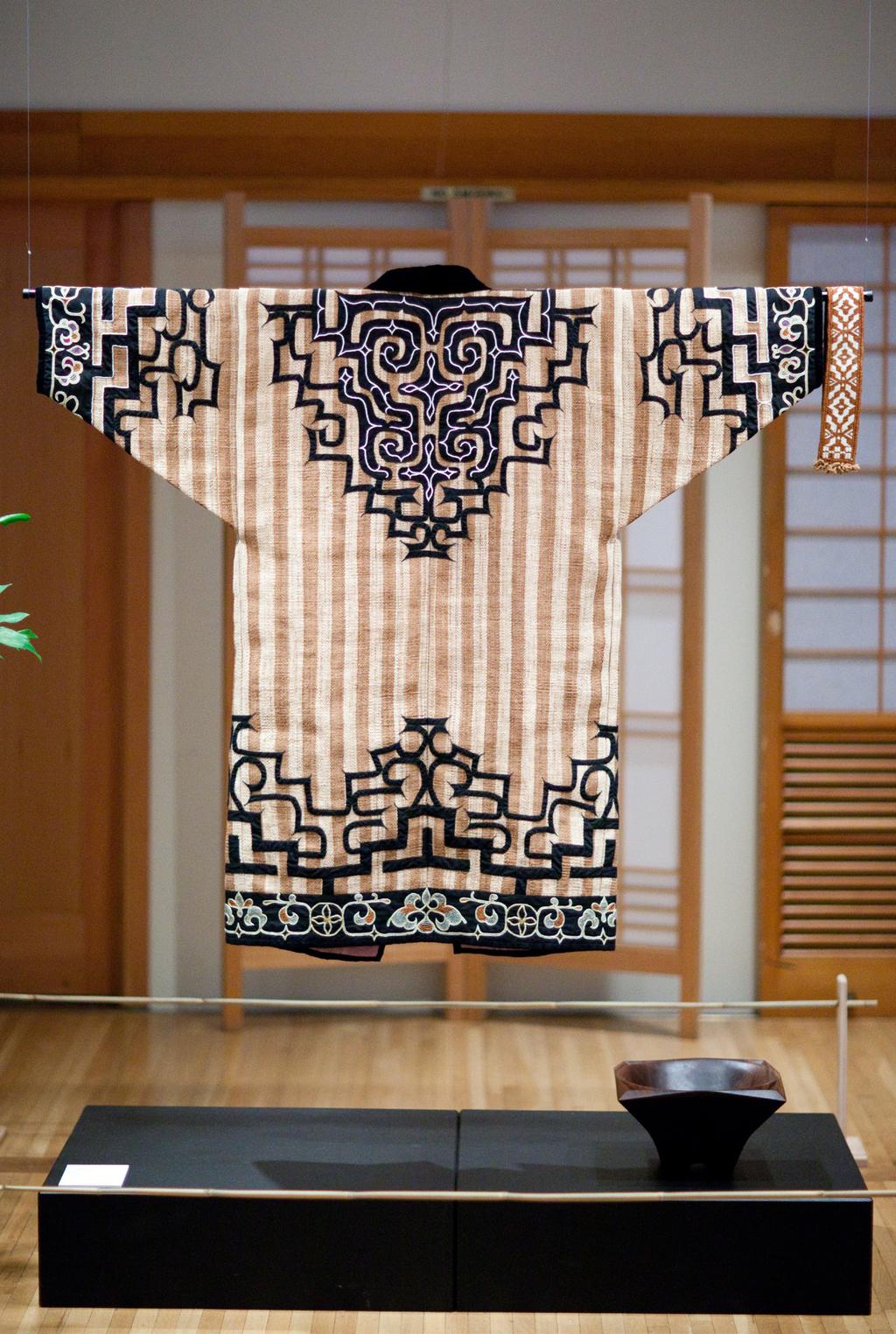 ceremonial robes which explored the parallels between our two regions that go back to ancient times to the first people who