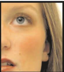 Example: Dark blonde to dark brown haired Caucasians and Asians (Far Eastern descent), usually brown eyed.