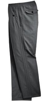 WOOL DRESS PANTS O27183 / David beckham Track pants are almost always made from either tricot or fleece, but with their adidas ObyO DB Wool Dress Pants collaborators David Beckham and James Bond
