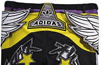 season with his adidas ObyO JS Wings Moto Pant, mixing his now legendary wings design with the adidas