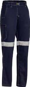 3M TAPED COOL VENTED LIGHTWEIGHT CARGO PANT WITH CONTRAST STITCHING BPC6431T 3M 8910P Perforated reflective tape around upper leg Curved waistband to prevent gaping Eleven multi-functional pockets