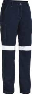 84 PROTECTIVE WEAR - FLAME RESISTANT TENCATE TECASAFE PLUS ENGINEERED FR VENTED CARGO PANT BPC8092 Curved waistband to prevent gaping at back Front angled pockets LHS cargo pockets covered with flap