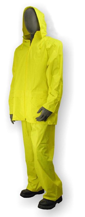 Non-corrosive, non-conductive rust proof snaps Cape back with nylon mesh covered Vents Bib Overall Features: Adjustable