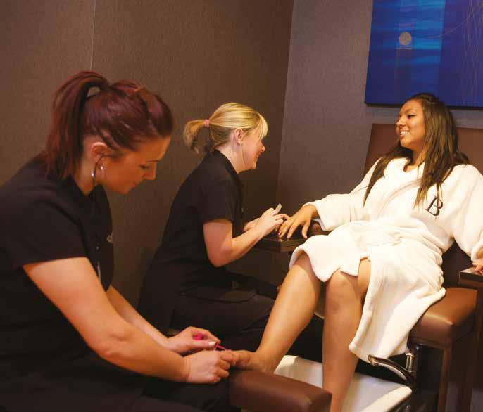 HEN PARTY PACKAGES Choose from a wide range of treatments for you and your guests to enjoy.
