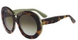 WESTWARD LEANING Robert Denning, cofounder and creative director Emilio Pucci Transparent, polished acetates in sophisticated hues that make the frames appear like water or ice that s been dyed with