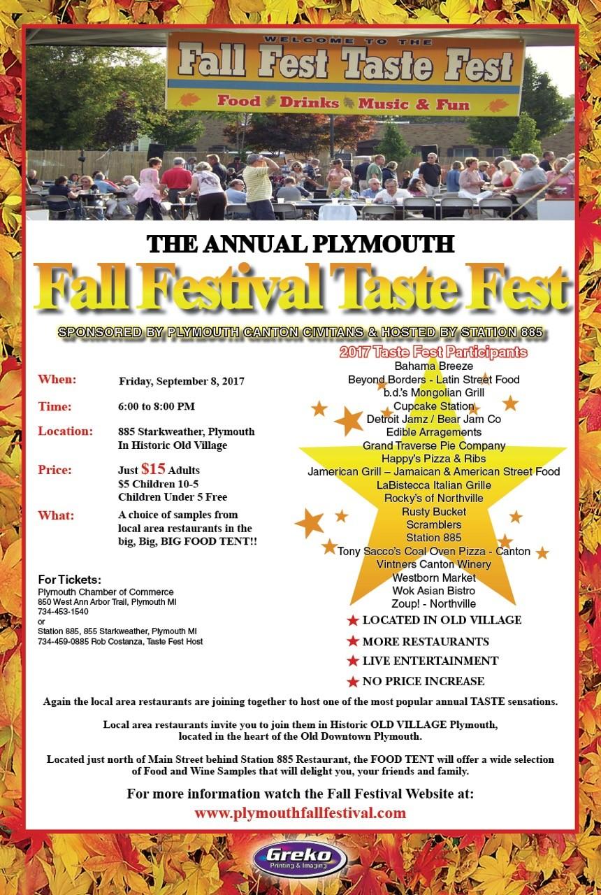 Fall Festival Car Show sponsored by VFW