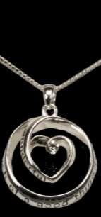 SILVER PLATED HEART