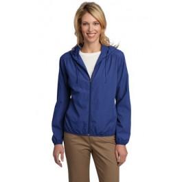 Women s Port Authority Essential Jacket With screen printed logo, 100% polyester, lightweight, great for protecting you from breezes and drizzle and easy to stuff into your backpack.