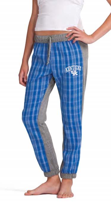 Comfy Casuals CAMPUS PLAID FLANNEL PANT STYLE#: 70033 Campus Plaid Flannel COLORS: Black/Grey, Cardinal/Grey,