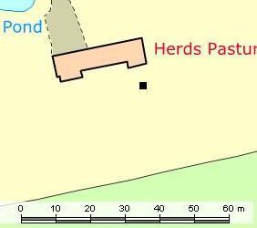 8.2.1 Test Pit 4 (MBU/11/4) Figure 14 - Location map of MBU/11/4 Test pit four was excavated in the enclosed rear garden of a Grade II listed 16 th century timber framed hall house, set in the far