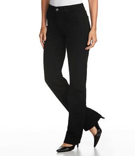 NYDJ "Hayden" Straight-Leg Jeans Instant style starts with clothes that flatter as well as those that fit you correctly! From there you will gain confidence with your style...and FLY!