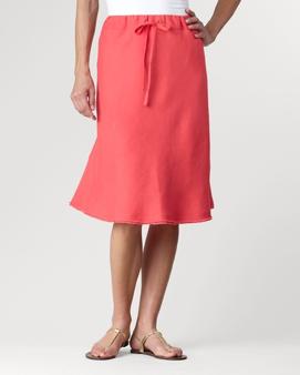Linen Cloudwash Bias Cut Skirt (petites, misses, womens) Skirt Length: generally speaking, your skirts should stop at... just below or above your knee.