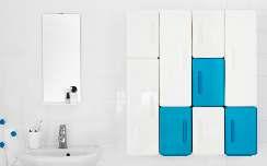 With YDDINGEN anyone can enjoy the calming effect of a bright, modern Scandinavian style bathroom.