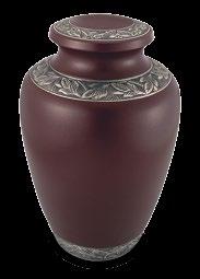 miniature) Metal Urns Constructed of 20 gauge carbon steel Painted finish