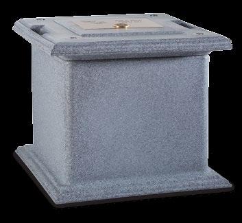 Constructed of durable composite material with marbleized finish* Butyl utilized to attach top and bottom