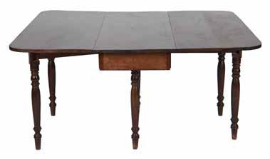 Lot 676 19th century mahogany gate-leg table