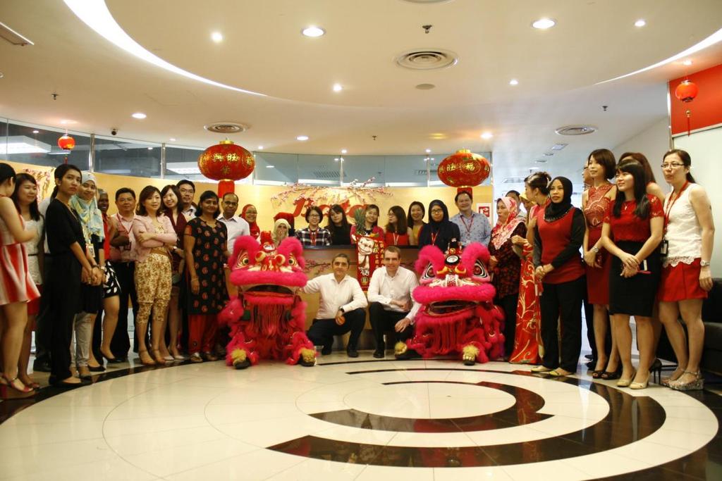 CORPORATE Bata Malaysia Team Shares Chinese New Year Together Bata Malaysia embraces its home in a multiethnic and multicultural society, and on Feb.