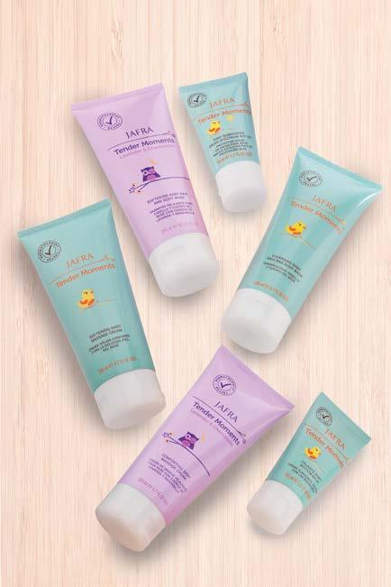 Here's to beginnings Make the most of every moment with nurturing essentials. CLEANSE Lavender & Chamomile Softening Baby Hair and Body Wash 6.7 fl. oz.