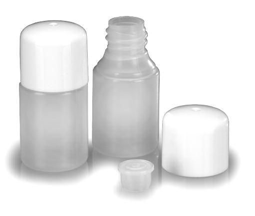 : 78010 10 ml natural cylinder bottle with