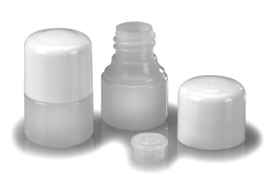 : 78015 15 ml natural cylinder bottle with :