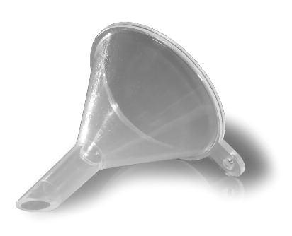 inches 500 pieces per pack Funnels are used to channel
