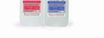 PERFEKTAN active is based on the active agent peracetic acid generated in mild alkaline solution. This product combines excellent antimicrobial properties and superb material compatibility.