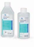 use on all types of alcoholresistant surfaces and for disinfection and cleaning of non-invasive medical devices. Ideal for areas that require quick contact and drying times without leaving streaks.