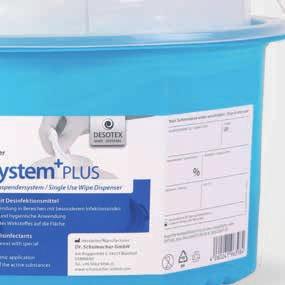 one system PLUS is ideally suited for areas with possible infection risk to areas with special infection risk.