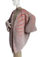 tif Issey Miyake (Japanese, born 1938) Woman's Coat, "Sea Shell" or "Shell-Knit", Spring/Summer 1985 Japanese Cotton/linen/nylon