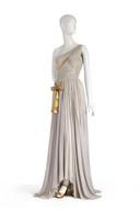 Drucker (M.2017.63.3) gm_368250ex1.tif Madame Grès (, 1903-1993) Woman's Evening Dress, 1954 Object: W: 111.8 D: 71.1 cm (44 28 in.