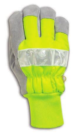 MECH1TH-1 Thinsulate lining 1-Black 62024 100% cotton high-visibility safety green