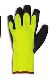 fingertips, and sidewalls for dexterity, safety, and comfort.