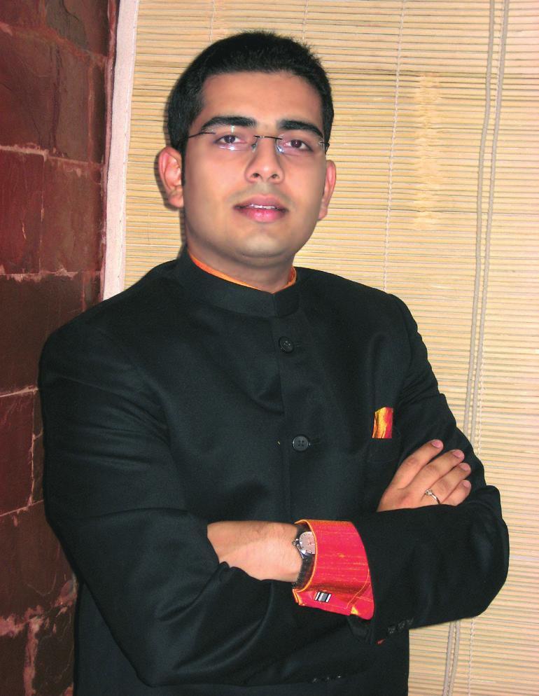 TALKING POINT Indian Industry Going Through A Dynamic Transition I Abhishek Haritwal, Director, Haritsons Designs Pvt. Ltd. t s been a 14-year-long association with IIJS for Haritsons Designs Pvt.