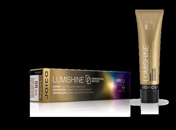 BUILDING A BETTER SALON MENU AND HIGHER SERVICE REVENUE Take your salon service menu to new heights with the ultimate in creative color: LumiShine DD Dimensional Deposit Demi- ermanent Crème Color!