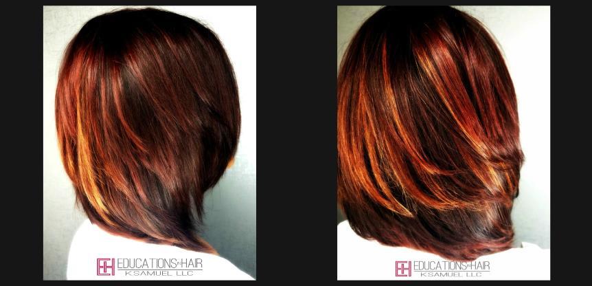8 a warm tonal base at a level 7 with a demi permanent color line.