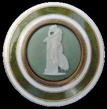 He had a lasting impact on the decorative arts world, and his jasperware is prized by button collectors.