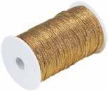 ribbon "Brocade" with wire 15 mm, roll 25 m 51 966 06 (25) 50%, 50% Polyamide 51 966 22 (25) 50%, 50% Polyamide Decorative ribbon "Brocade" with wire 40 mm, roll 25 m 51 967 06 (25)
