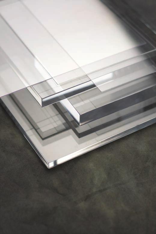 THIN AND THICK GAUGE ACRYLIC (PMMA) SHEET Ideal for cellular telephoe displays ad vehicle istrumet paels. Thi gauge clear acrylic is offered i.031" (.8mm) ad.039" (1mm).