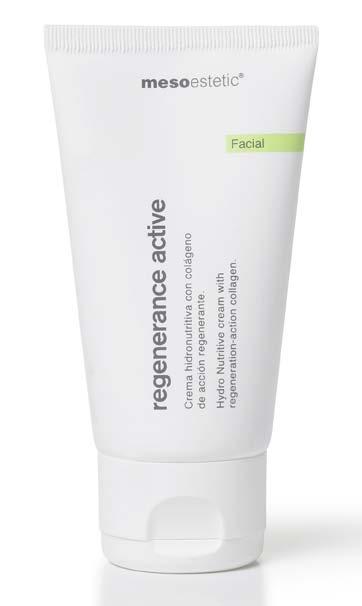 CosMedics facial line REGENERANCE ACTIVE Revitalizing gel that restructures the skin's superficial layers.