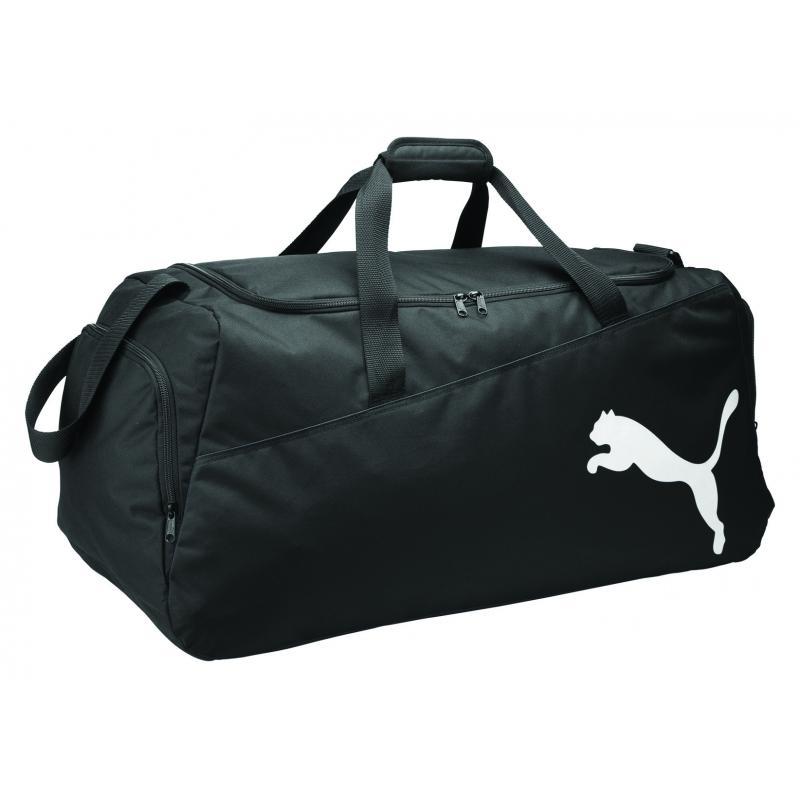 black-white Pro Training arge Bag (072937 01) euranetto: 27,50 VH: 35,00 aterial: 100% Polyester. Details: A multifunctional arge sports bag with big PUA Cat logo.